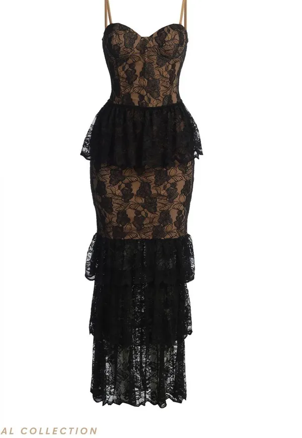 JLUXLABEL Brand New Black Lace Dress - Image 2
