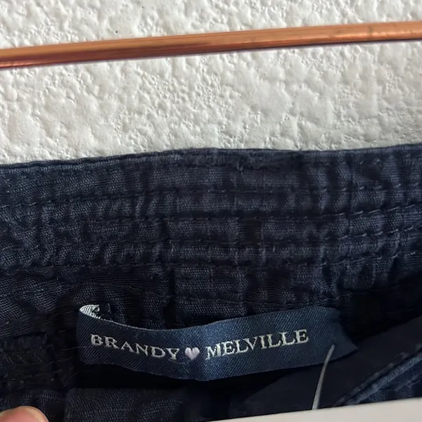 Brandy Melville Cargo Pants - Navy - Image 7