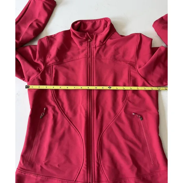 Eddie Bauer Jacket Women’s Pink Medium Softshell Full Zip Outdoor - Image 8