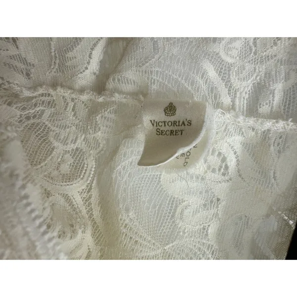 Victoria's Secret Vintage Ivory Lace Bralette‎ Sz S Dainty Wedding Feminine - Image 5