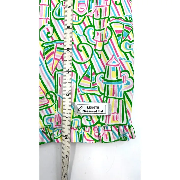 Lilly Pulitzer Guiding Light Print Mini Skirt Green - Image 4
