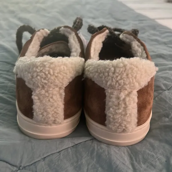 - P448 John Faux Shearling Sneakers - Image 4