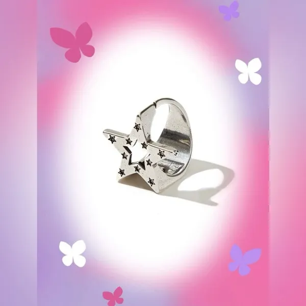 Star Ring Silver - Image 2