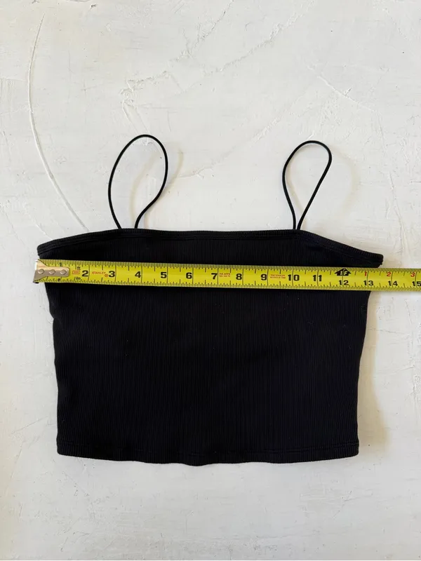 Alo Goddess Rib Bandeau camisole Size M - Image 8