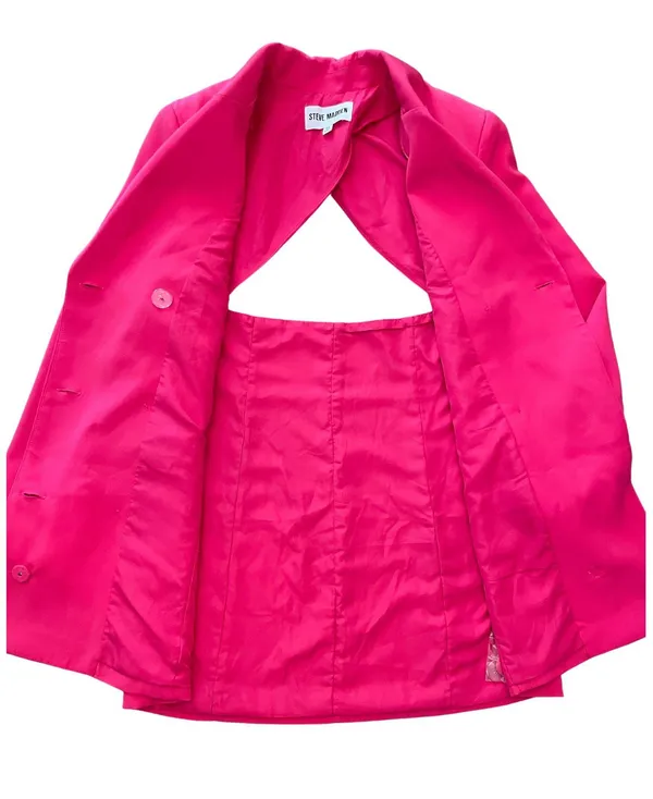 Reagan Dress Hot Pink Size Medium - Image 8