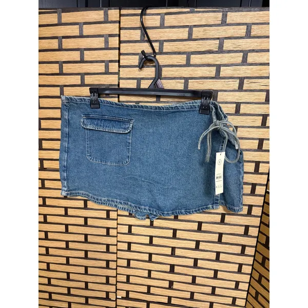 No‎ Boundaries Denim Cargo Skort Size XXL - Image 2
