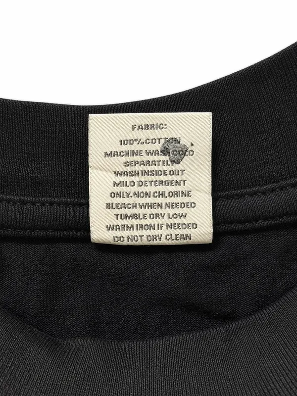 Hype Market 45 Vintage Washed Black Graphic - Image 7