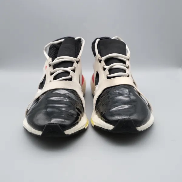 Adidas Stella McCartney Ultraboost 21 Size 8 Black White Red Running Shoes - Image 2