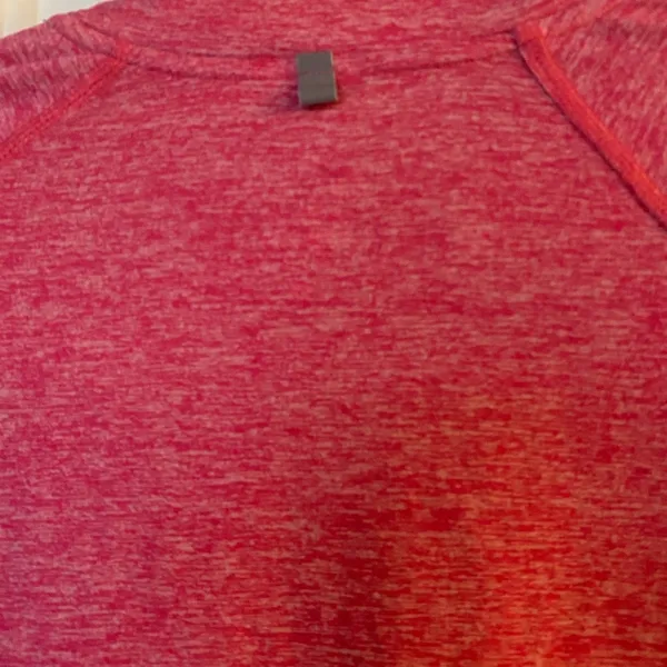 Pink Marled Nike Running Dri-Fit Quarter Zip Activewear Top - Image 13