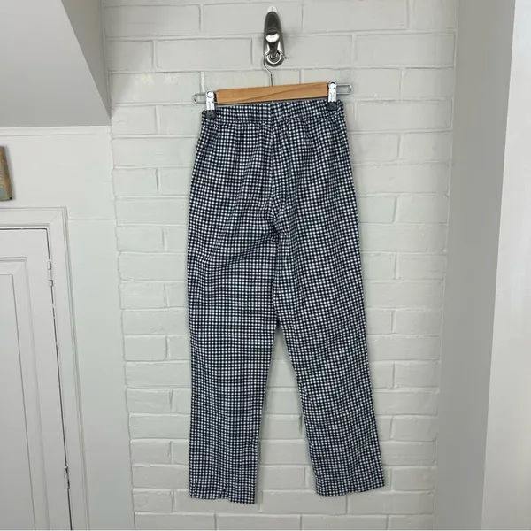 John Galt X Brandy Melville High Rise Gingham Tilden Ankle Cropped Pants Size S - Image 14