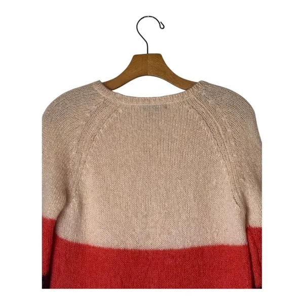 Anthropologie Needle Sweater Women Small Pink Louise Mohair Merino Wool‎ Knit - Image 5