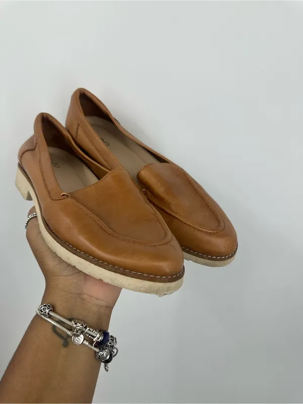 Aldo Brown Loafers Flats Shoes Women's Size 7.5 - Image 3