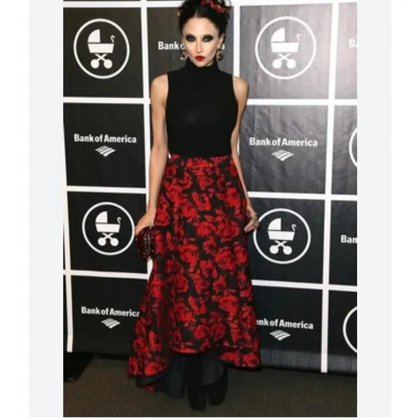 New Alice and Olivia By Stacey Bendet High Low Skirt - Image 2