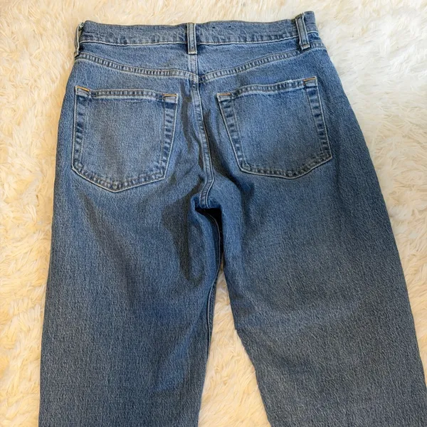 Gap Sky High Straight Women 4 R Blue High Rise Denim‎ Jeans - Image 14