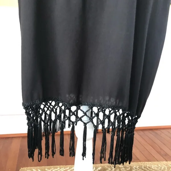 NWT Mud Pie Vivi Sleeveless Fringe Dress M - Image 3