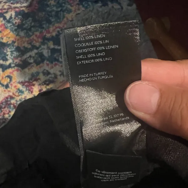 Free People Chelsea Linen Shorts‎ Black Size 0 - Image 10