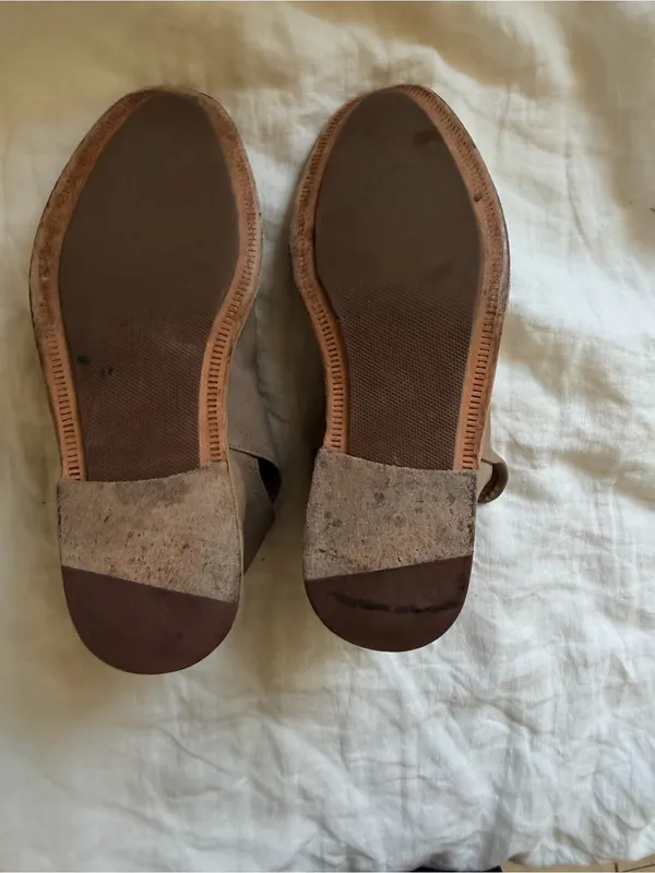 Tory Burch Taupe Leather Pull-Tab Chelsea Booties - Image 8