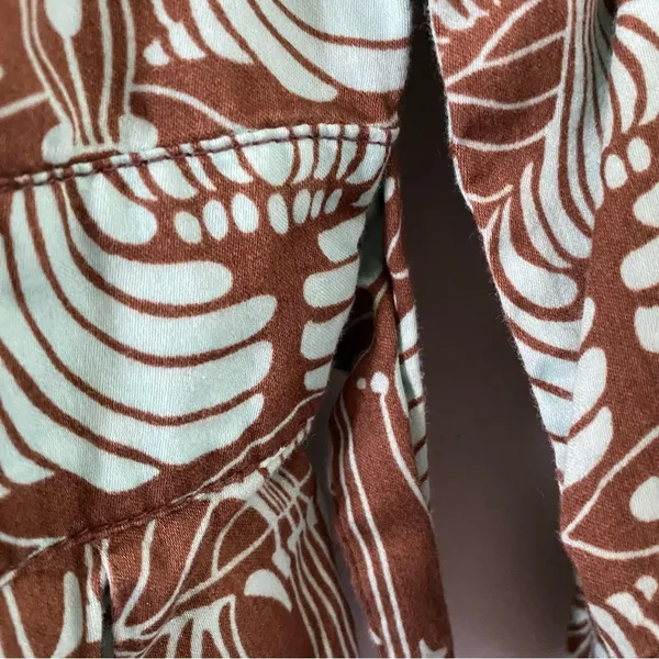 • tulle los angeles printed tie waist dress • - Image 11
