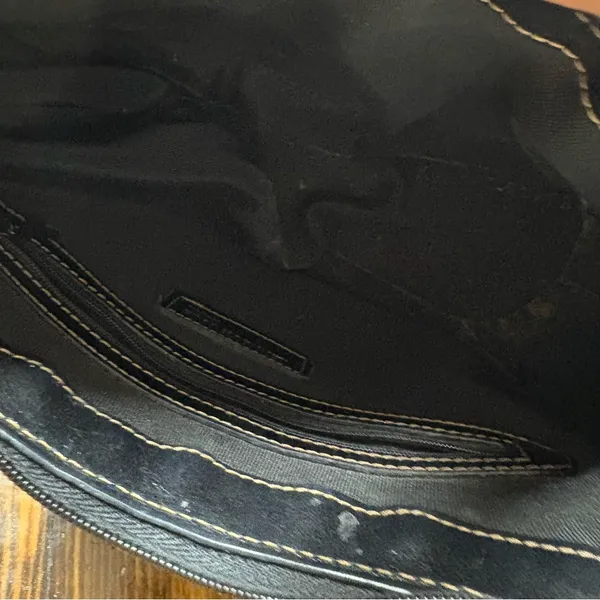 Kenneth Cole‎ Black Hobo Style Purse - Image 8