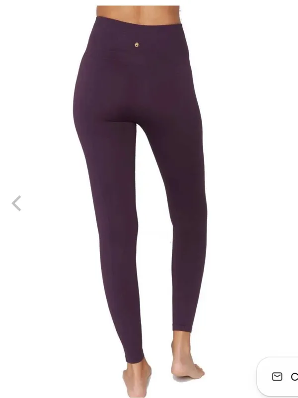 Spiritual Gangster Seamless Love Leggings M/L medium Large purple - Image 2