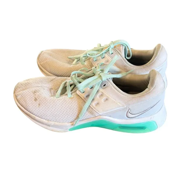 Nike Air Max Bella‎ TR 4 White Green Glow Womens 9.5 - Image 2