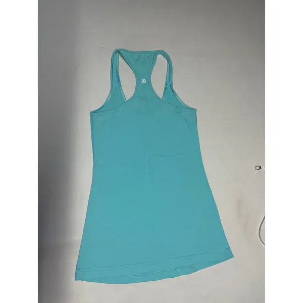 Lululemon CRB Racerback Yoga Tank Top Blue Pastel, Approx size 4 - Image 2