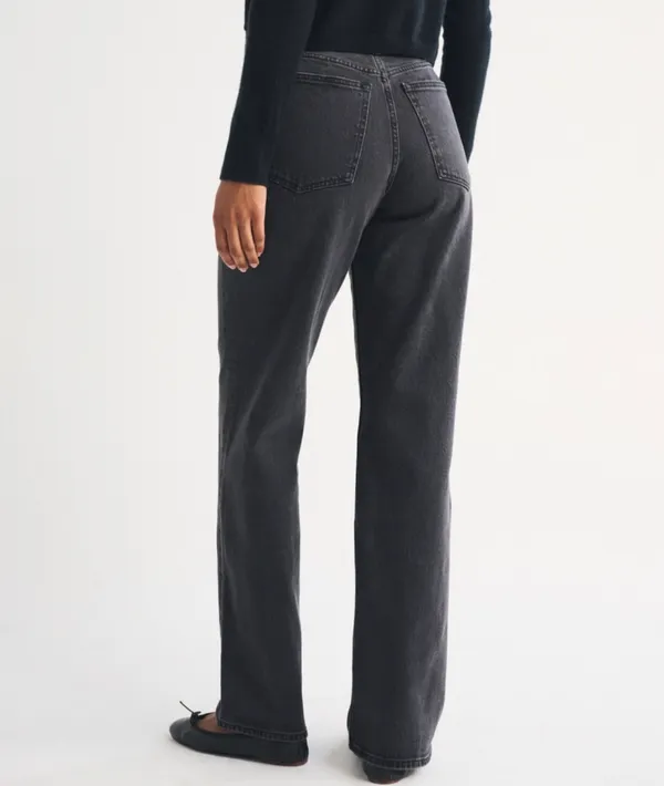 Abercrombie Curve Love Black 90s Jeans - Image 2