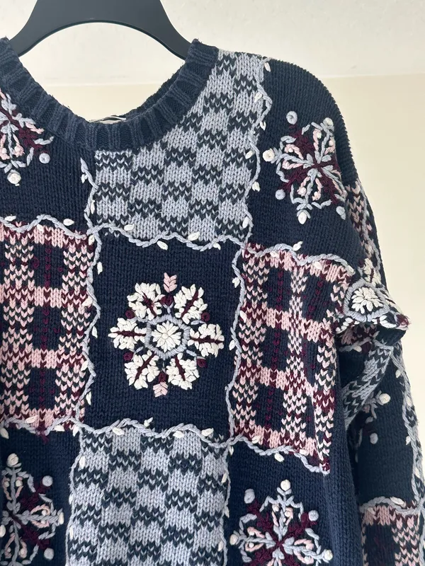 Christopher & Banks Embroidered sweater - Image 2