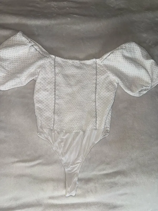 Kittenish Bodysuit White - Image 4