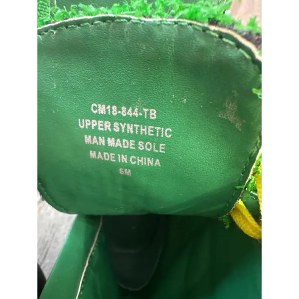 Doll Kills Delia's It's Always Greener Faux Daisy Flower Combat Boots Womens 6M - Image 3