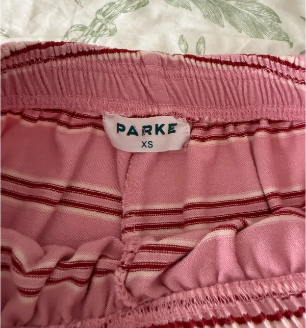 PARKE Sweetheart Striped Cotton Boxer Pants - Image 6
