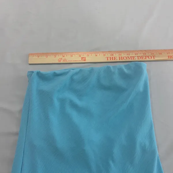 See You Monday Los Angeles Bright Blue Strapless Tube Maxi Dress Large - Image 4