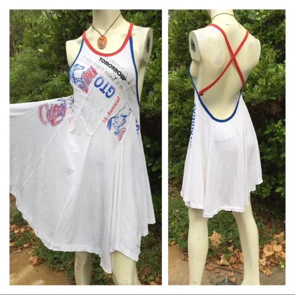 Free People Calpoly White open back beach dress or coverup - Image 4