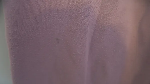 PINK Victoria's Secret outline pink on left leg jogger sweatpants in lilac light purple size medium. - Image 8