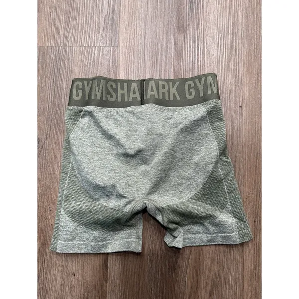 Gymshark‎ Shorts Womens Size XSmall Green Training Running Bike Short - Image 3