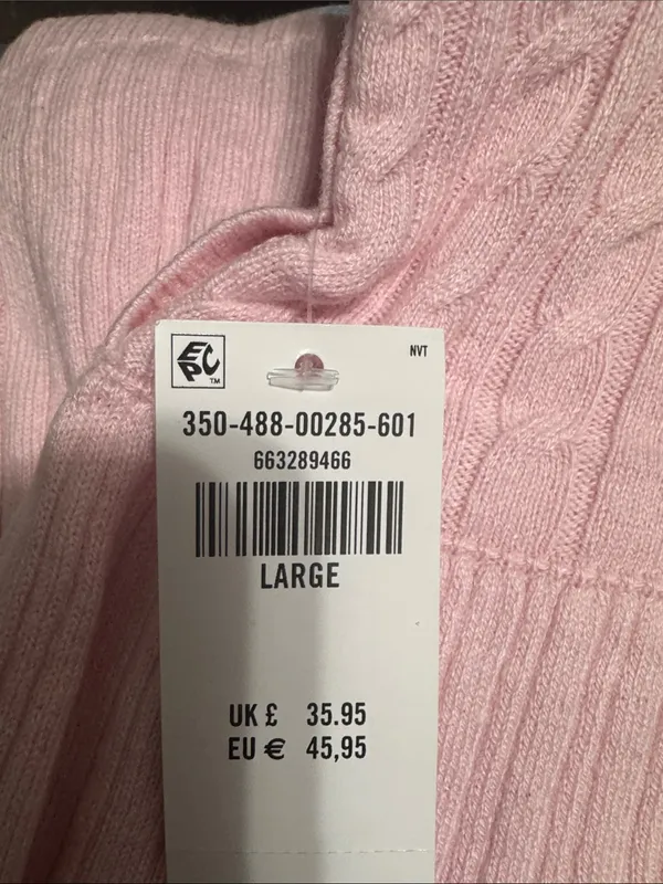 Hollister Pink Short-sleeve Henley Babydoll Top - Image 3