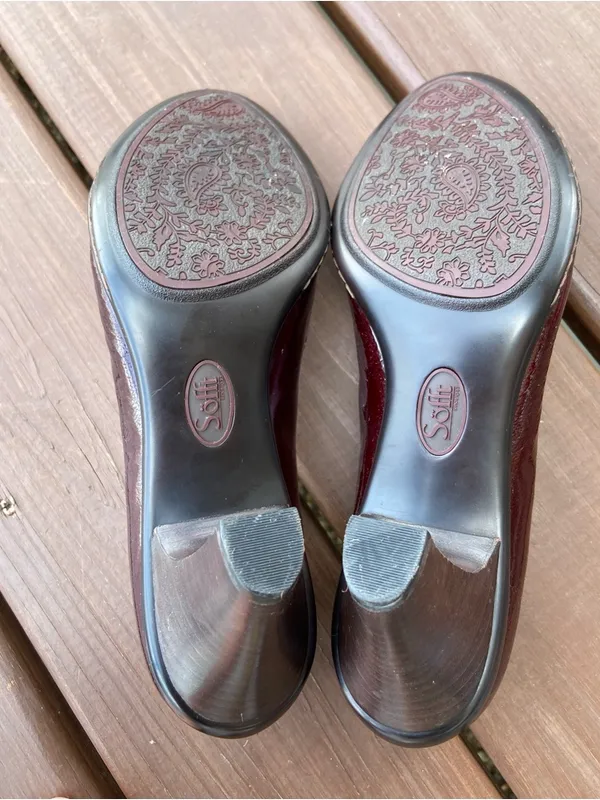 Women's Patent Leather dress Pumps🍒🍒 - Image 15
