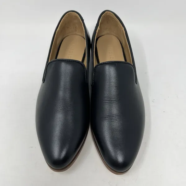 Nisolo Everyday Slip-On Leather Loafers Shoes Women's Size 7 Black Preppy Casual - Image 5