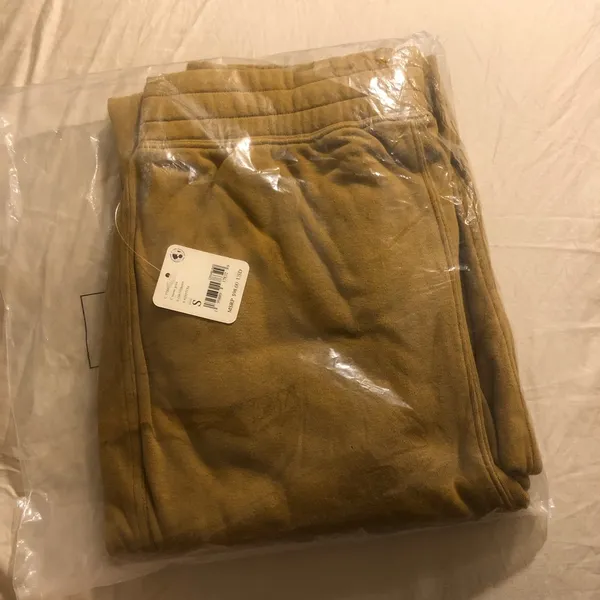 NWT Free People Movement Circle Back Jogger Pants Mustard Yellow - Image 4