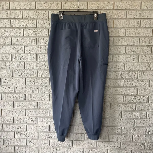 Figs High Waisted Zamora Jogger Scrub Pants Dark Harbour Size XL - Image 6