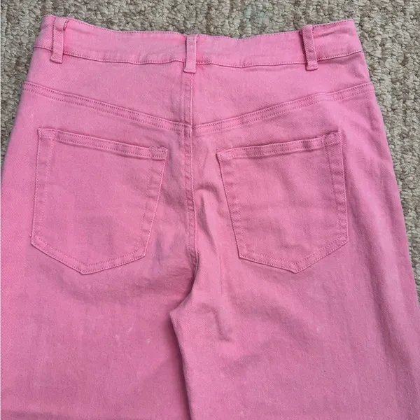 Entro Wide Leg Pants-Pink Size Medium. #206 - Image 10
