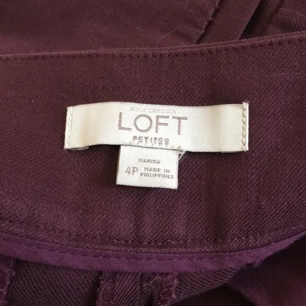FINAL MARKDOWN Ladies loft petite cropped slacks 4p - Image 6