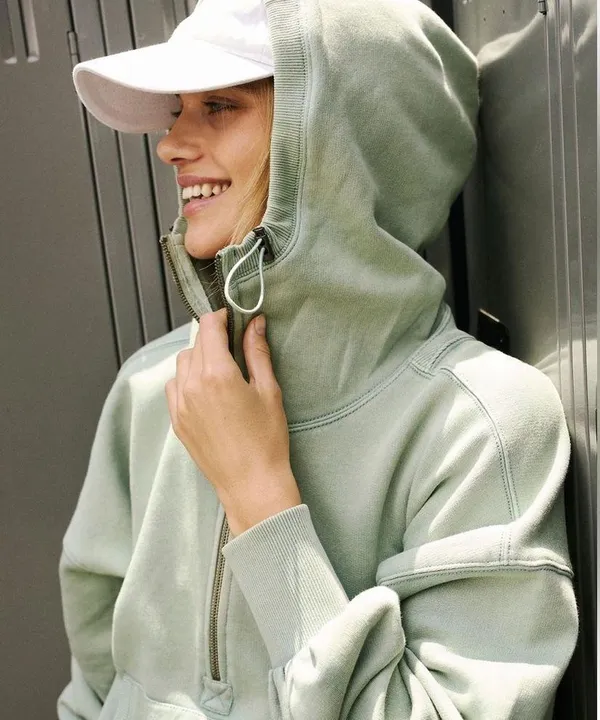 EUC FP Movement Shelter Hoodie sold out color Frosted Mint - Image 4