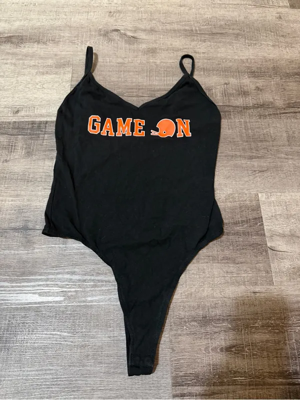 VICTORIA’S SECRET PINK 5th & Ocean Football Bodysuit - Image 3