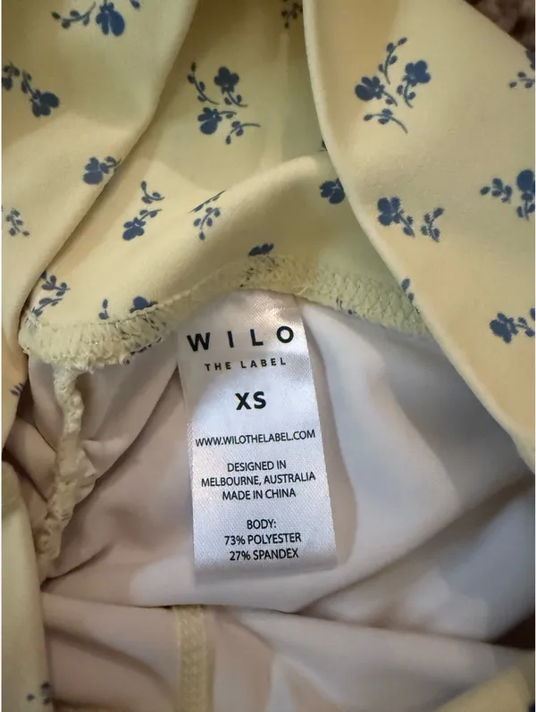 Wilo Workout Set Yellow Size XS - Image 2