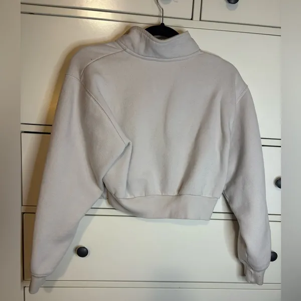 Aritzia TNA Cozy Quarter-Zip Top Size small - Image 2