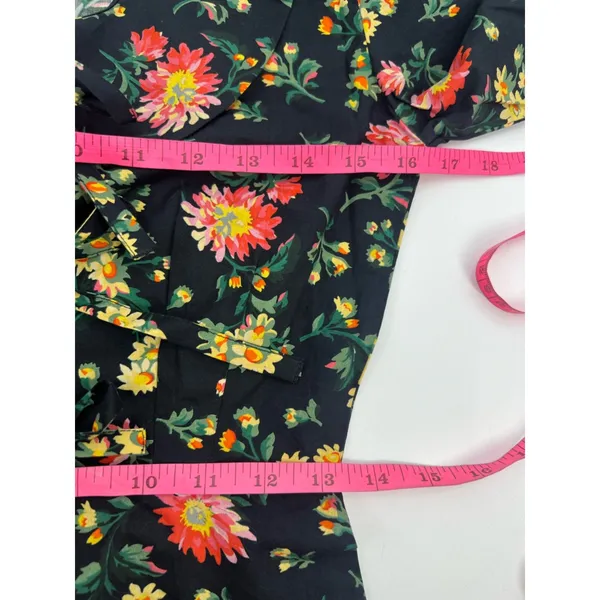 NWT Batsheva x Laura Ashley Nia Ruffled Floral-print Cotton-poplin Top‎ sz 0 - Image 6