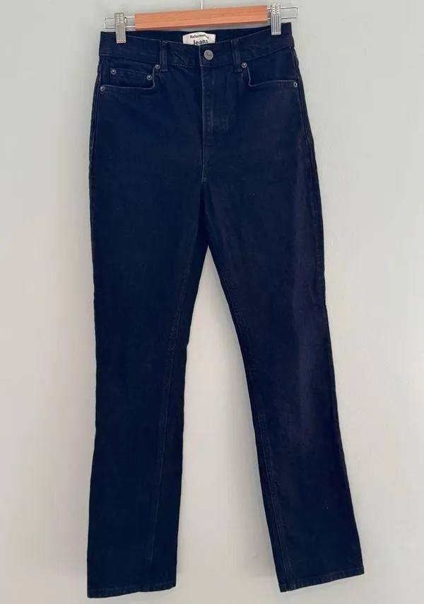Reformation Ultra High Rise Straight Jeans NWOT - Image 4