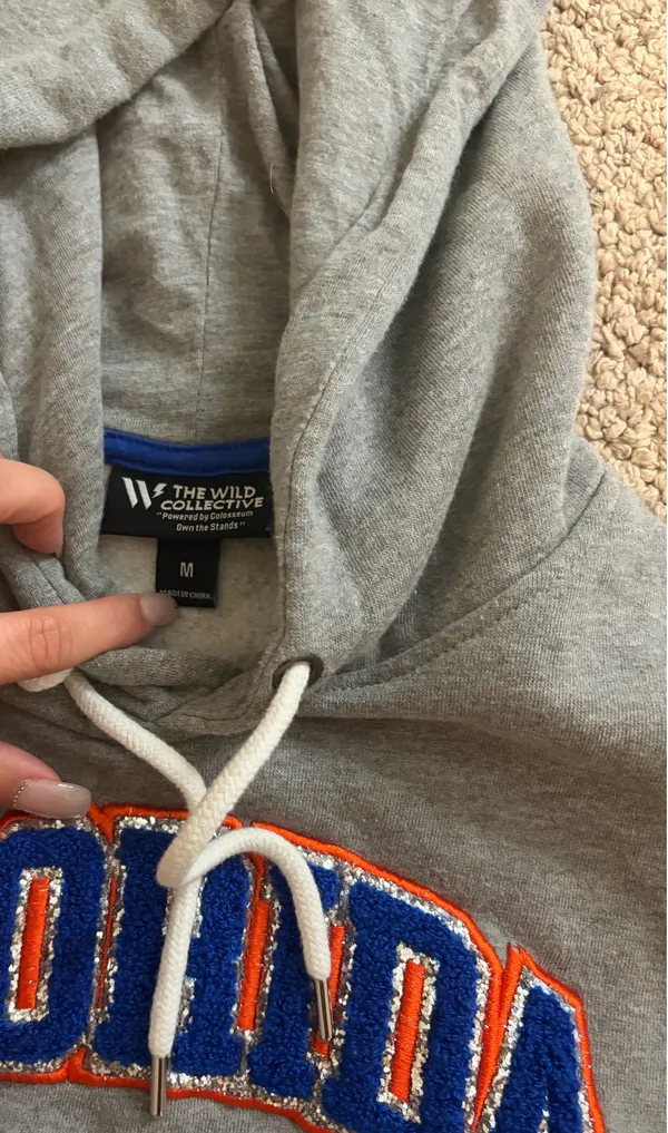 Florida cropped sweatshirt Gray Size M - Image 3