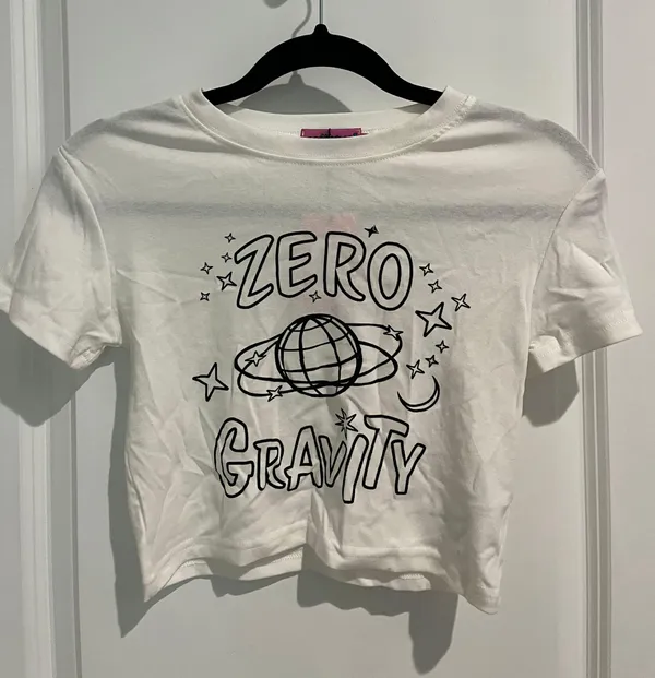 Edikted Zero Gravity Cropped T-Shirt - Image 2